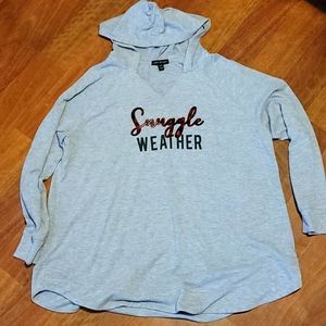 Lane Bryant hooded top